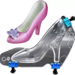 high-heel-shoe-large-3d-chocolate-mold High Heel Shoe Large 3D Chocolate Mold