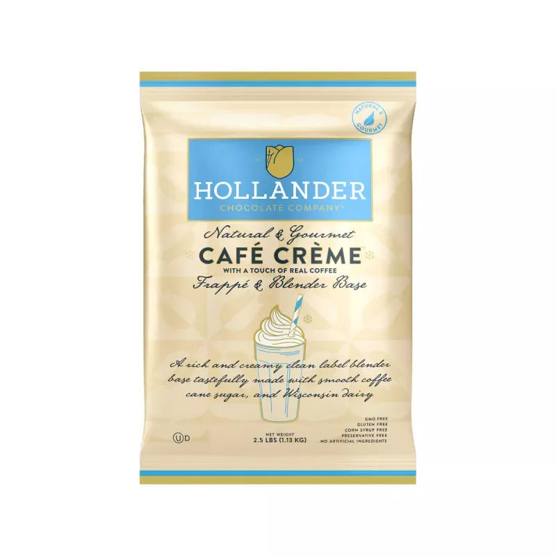 hollander-caf-crme-base-with-coffee-powder Hollander Caf Crme Base with Coffee (Powder)