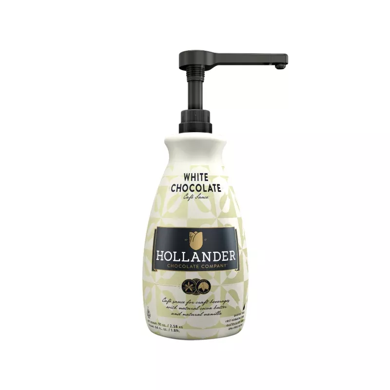 hollander-white-chocolate-cafe-sauce-1892ml-64oz HOLLANDER White Chocolate Cafe Sauce (1892ml/64oz)