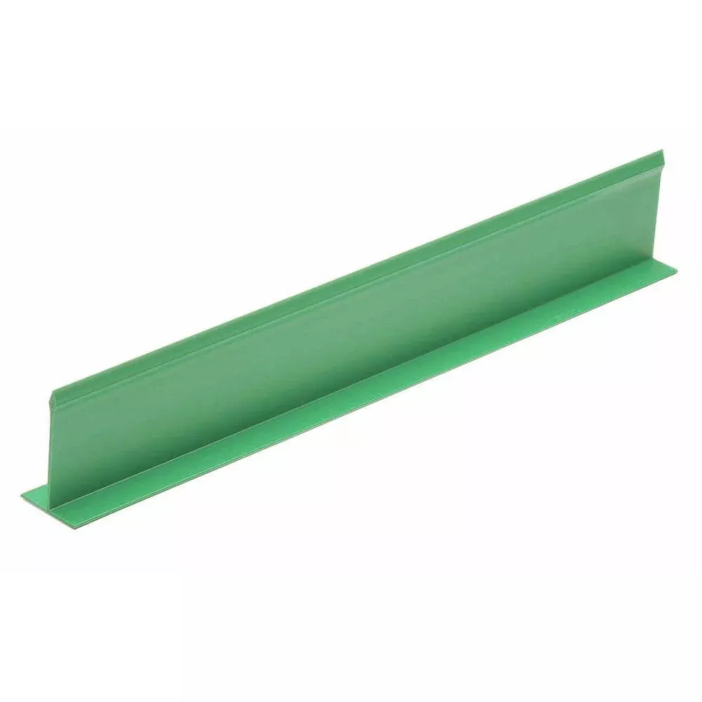 hubert-22848-jet-plastics-t-shape-green-plastic-divider-18-x-3 Hubert 22848 - Jet Plastics T Shape Green Plastic Divider, 18" x 3"