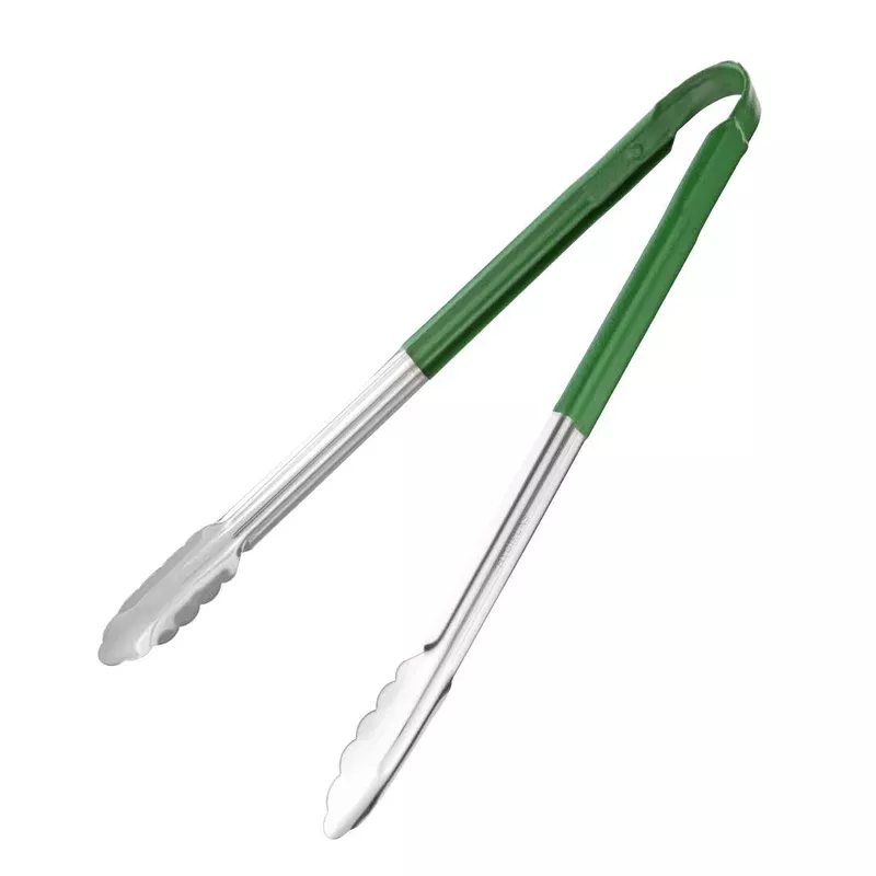hygiplas-colour-coded-serving-tong-green-405mm-hc851 Hygiplas Colour Coded Serving Tong Green 405mm – HC851