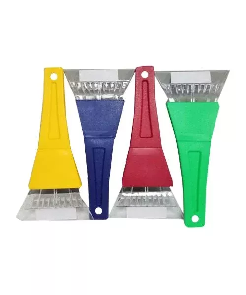 Ice Scraper 9.5" Parablic Assorted Colors - Case of 36 -ICE 1 104455