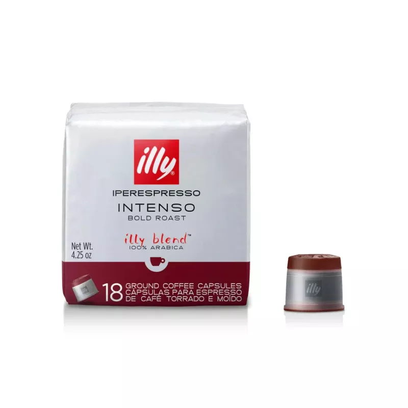 illy-intenso-iperespresso-capsules-dark-roast-18-count illy Intenso iperEspresso Capsules – Dark Roast (18 count)