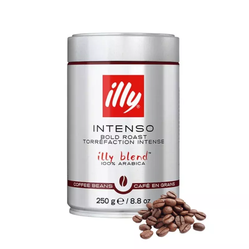 illy Intenso Whole Bean Coffee – Dark Roast (250g)