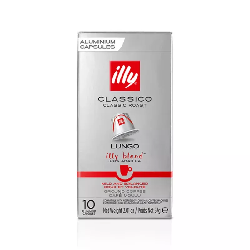 illy-lungo-nespresso-compatible-capsules-lungo-10-count Illy Lungo Nespresso Compatible Capsules – Lungo (10 Count)