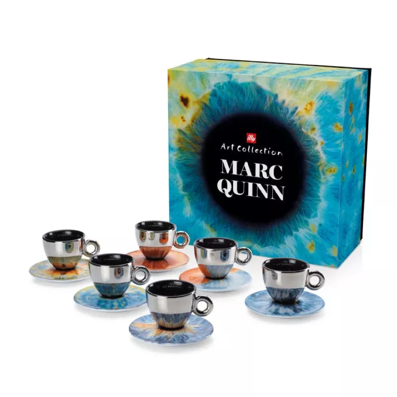 illy-marc-quinn-cappuccino-cup-collection Illy Marc Quinn Cappuccino Cup Collection