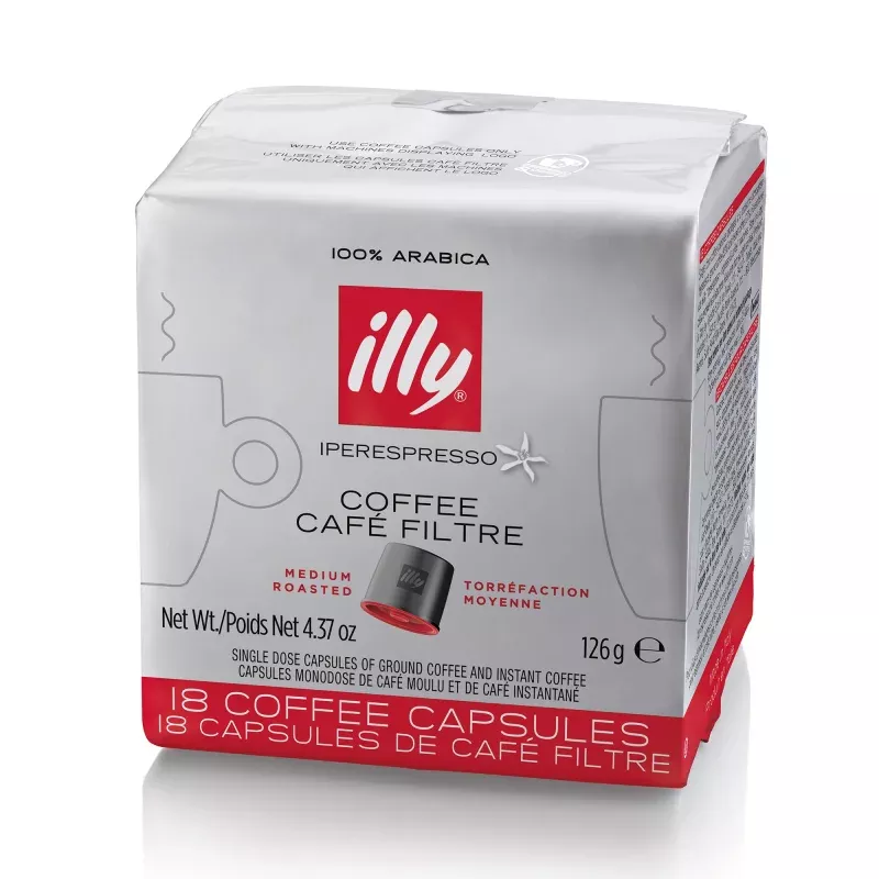 illy-medium-roast-drip-capsule-cube-18-count-discontinued Illy Medium Roast Drip Capsule Cube – 18 Count – DISCONTINUED