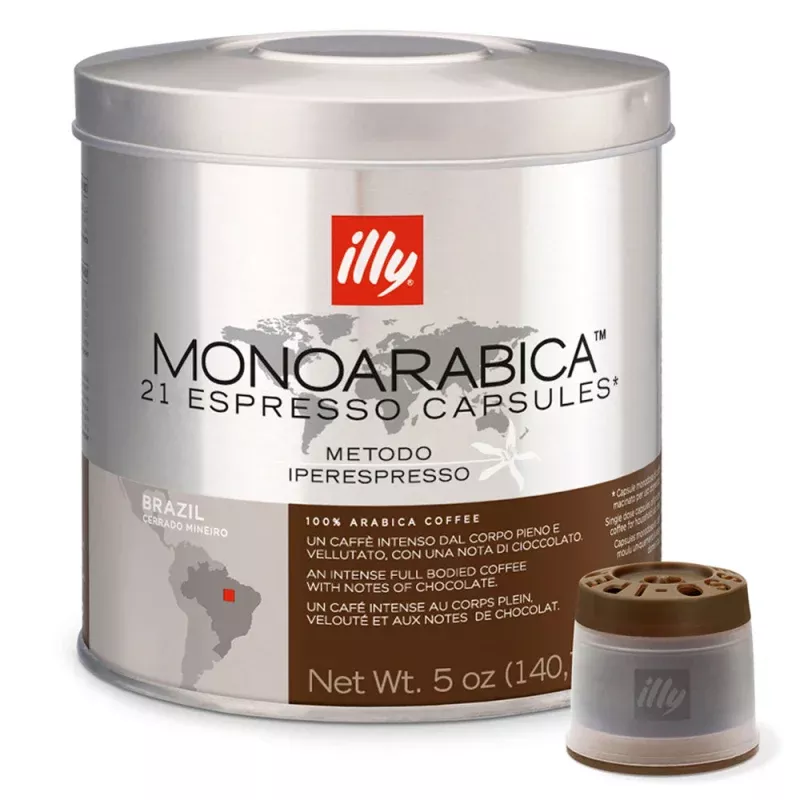 illy-monoarabica-single-origin-iperespresso-brazil Illy Monoarabica Single-Origin IperEspresso – Brazil