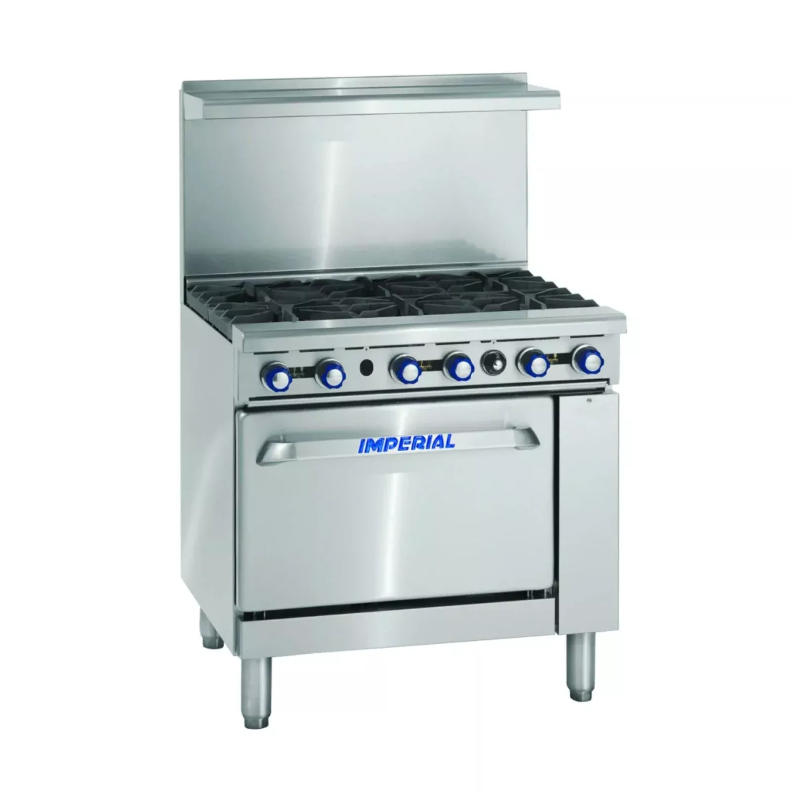 imperial-ir-6-36-6-burner-gas-range-w-standard-oven-natural-gas Imperial IR-6 - 36" 6 Burner Gas Range w/ Standard Oven, Natural Gas
