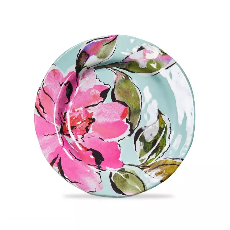 In Bloom Melamine Salad Plate