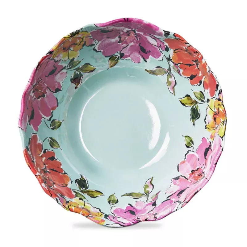 in-bloom-melamine-serving-bowl In Bloom Melamine Serving Bowl