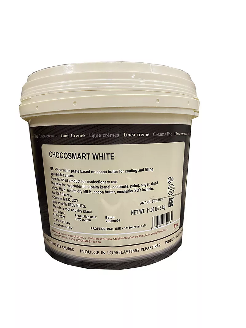 Irca - Chocosmart White Chocolate Ganache - 11 lb