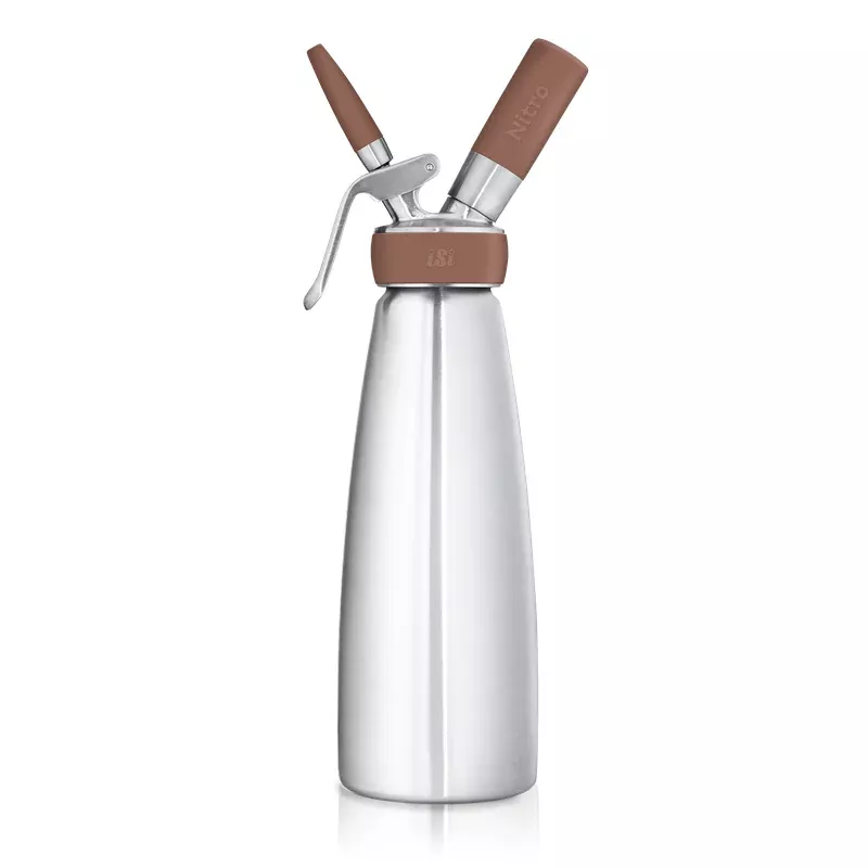 iSi Nitro Whip System 1 qt Stainless Steel/Brown
