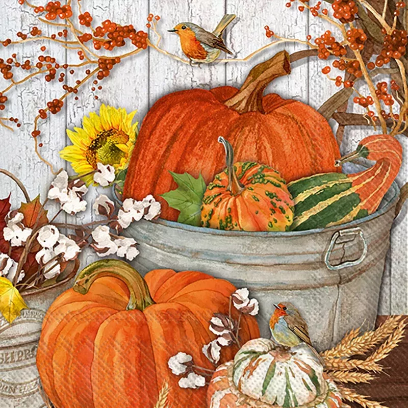 it-s-pumpkin-time-lunch-napkin It’s Pumpkin Time Lunch Napkin