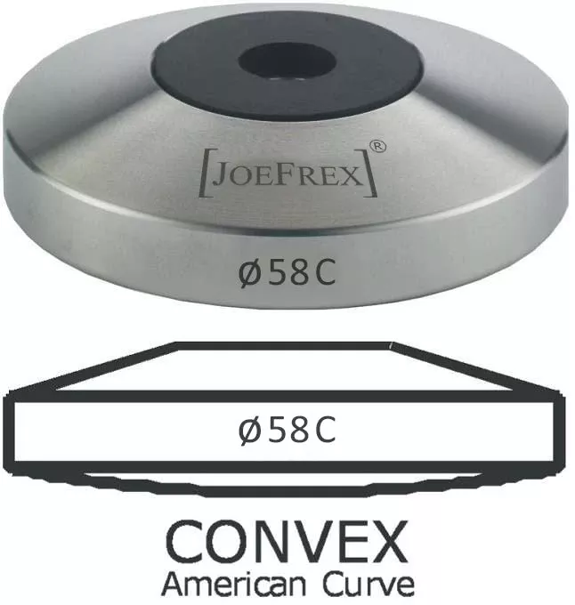 joe-frex-58mm-tamper-base-convex Joe Frex 58mm Tamper Base Convex
