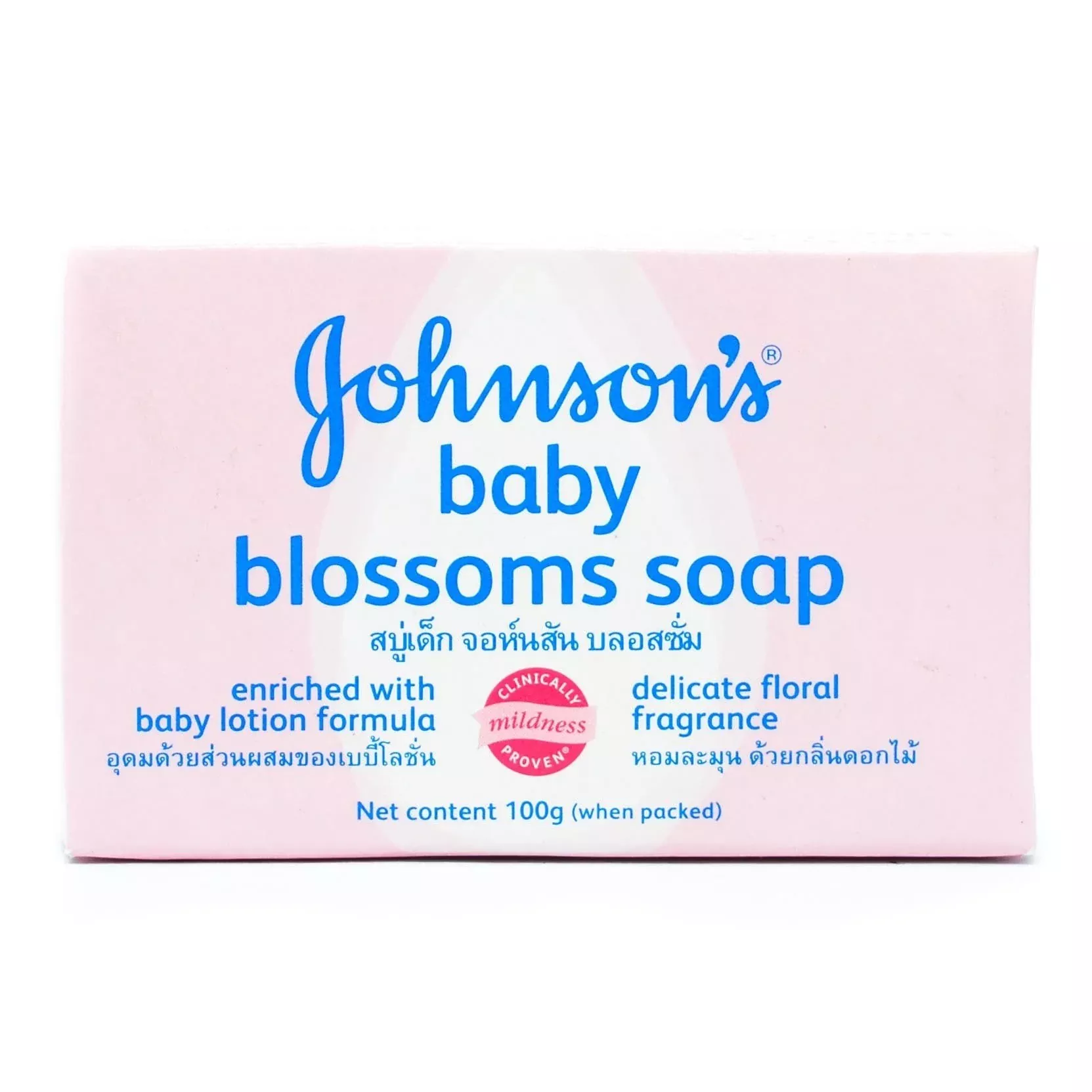 johnson-s-baby-soap-blossoms-3-5oz-100g-case-12 Johnson's Baby Soap Blossoms (3.5oz) 100g - Case of 12