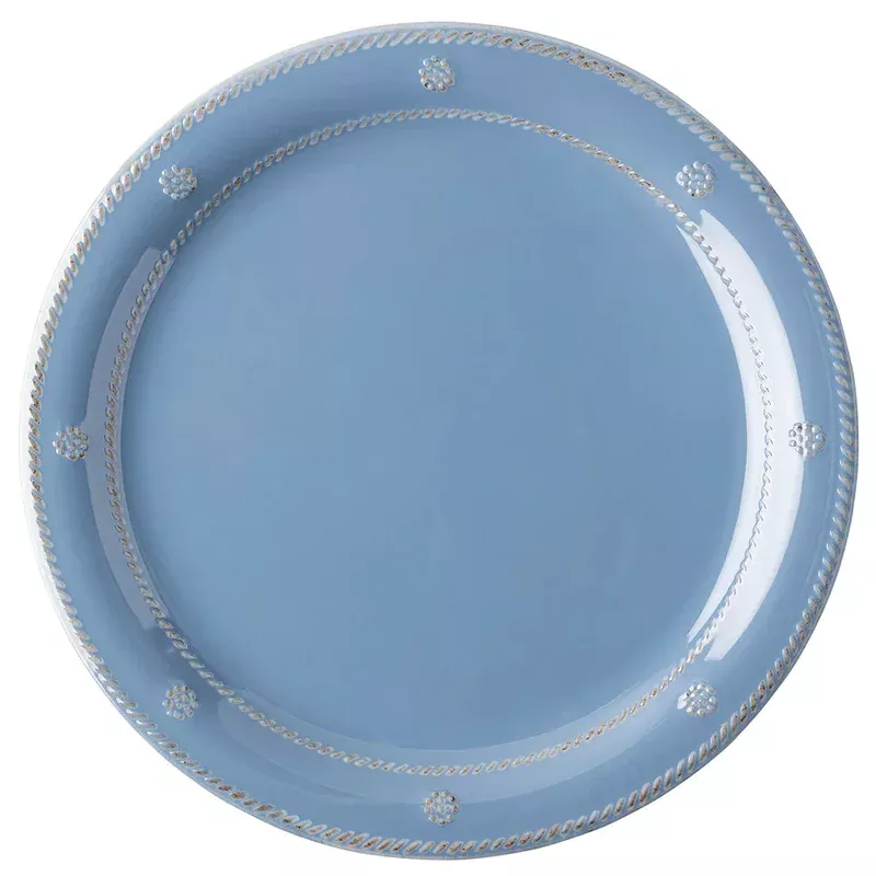 Juliska Berry & Thread Melamine Dinner Plate – Chambray