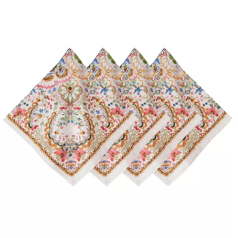 Juliska Sofia Napkin Set of 4 | Multi