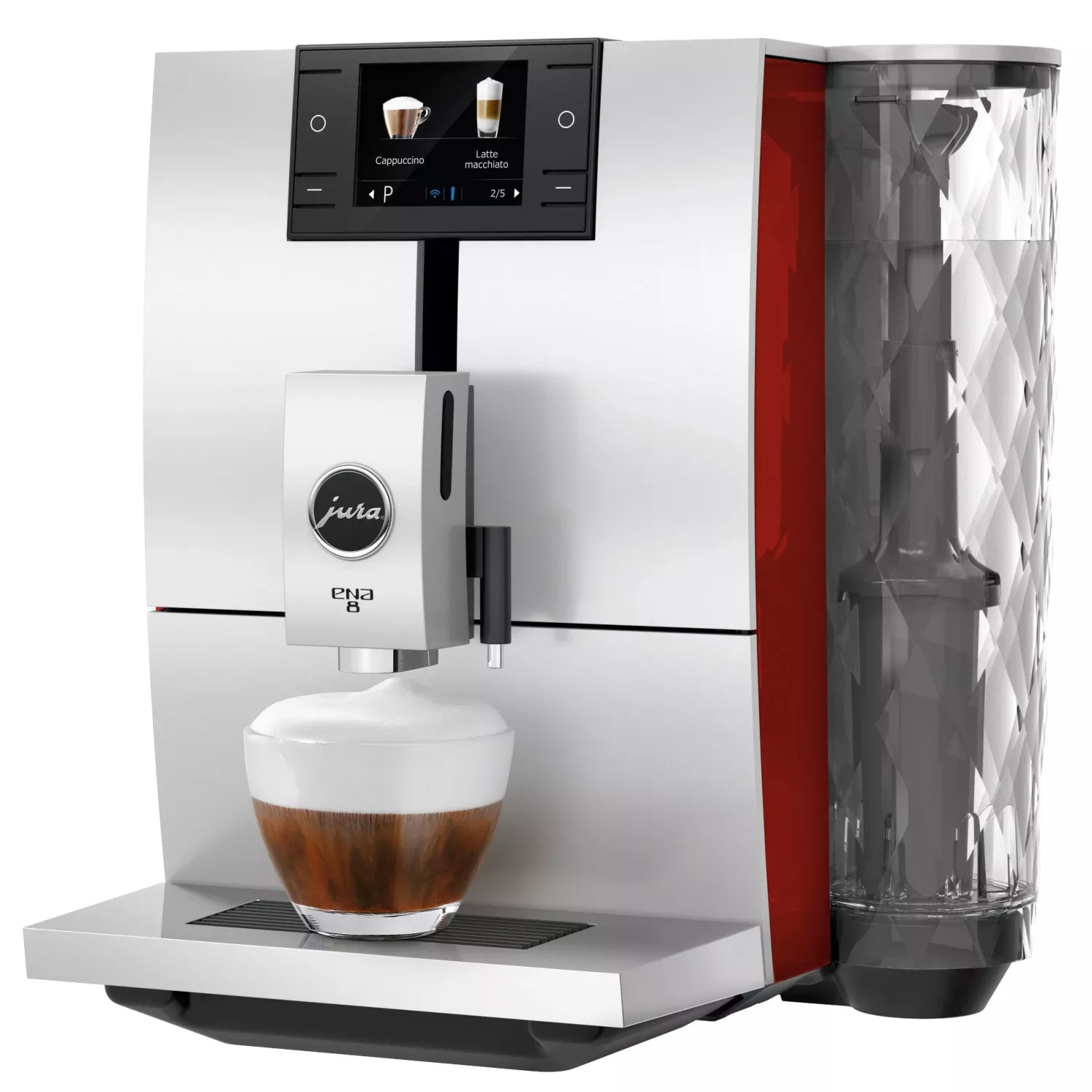 jura-ena-8-espresso-machine-red JURA ENA 8 Espresso Machine – Red