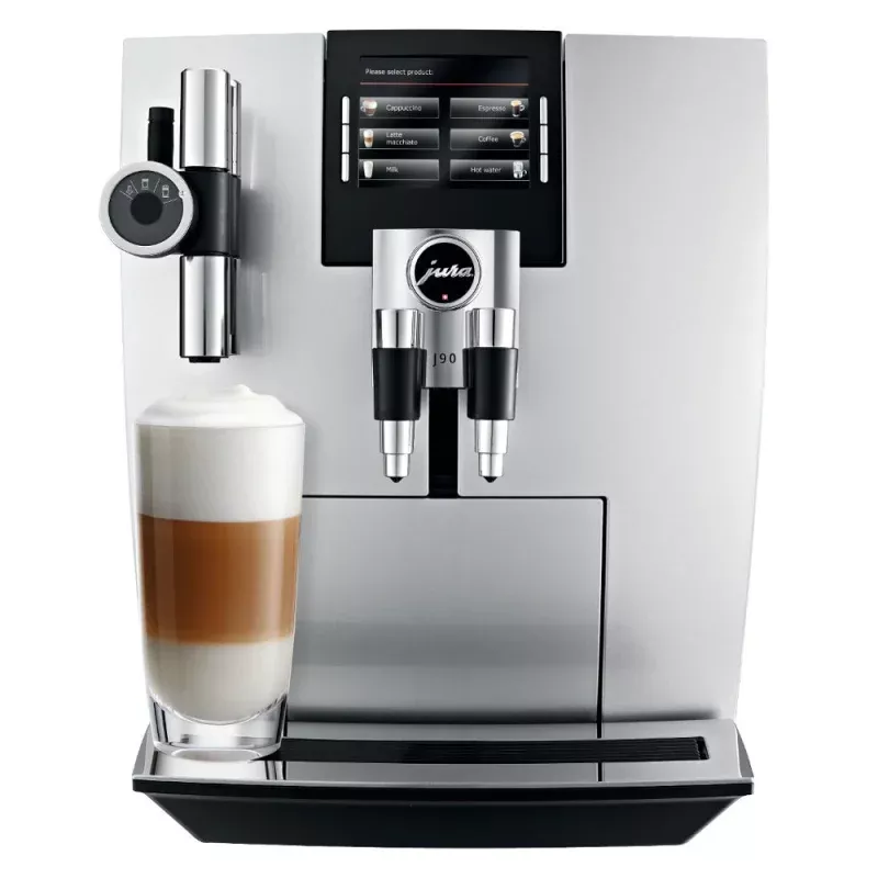 jura-impressa-j90-espresso-machine-in-silver JURA Impressa J90 Espresso Machine in Silver