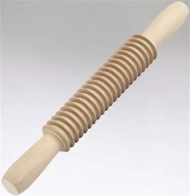 k-chenprofi-pasta-cutter-rolling-pin-5mm-gaps Küchenprofi Pasta Cutter Rolling Pin -- 5mm Gaps