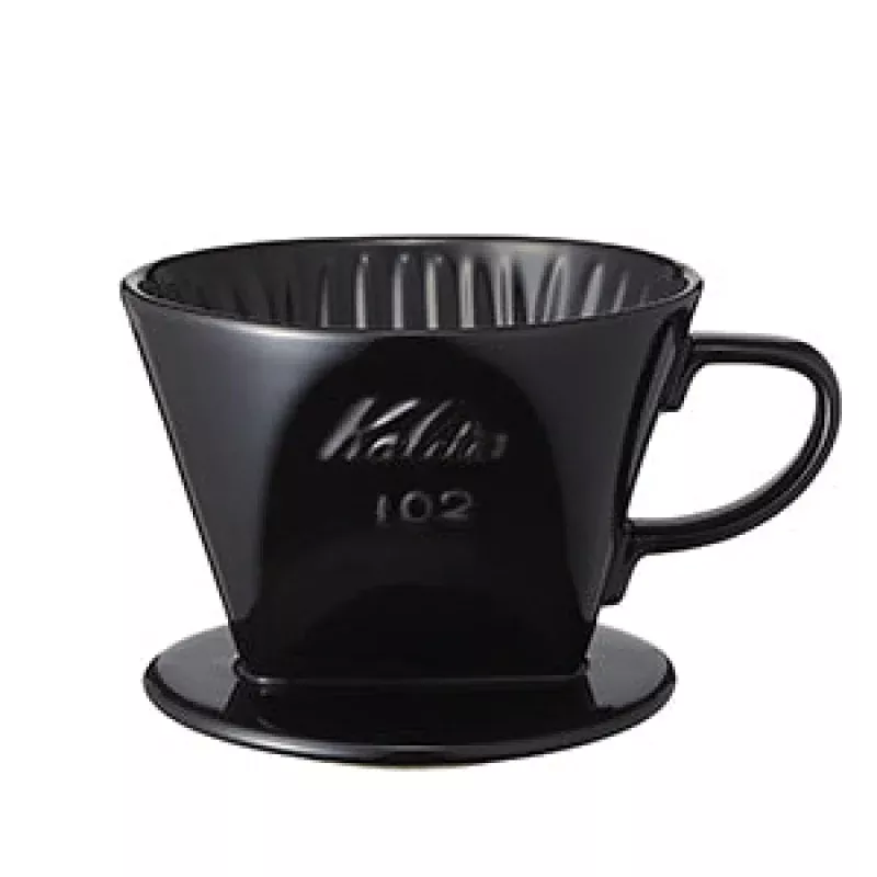 Kalita Style 102 Ceramic Coffee Dripper – Black