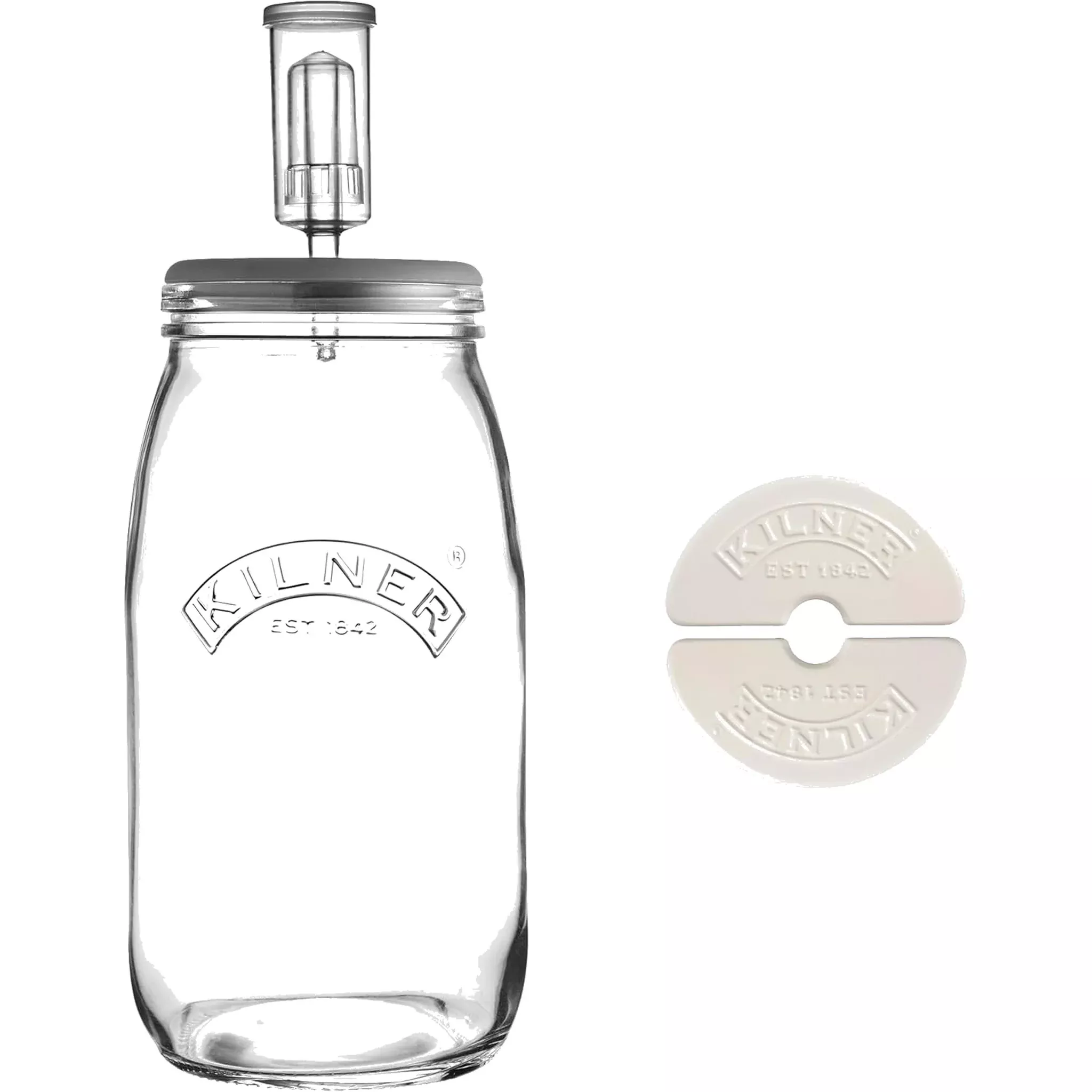 kilner-fermentation-set-102-oz-3l-jar-with-bubbler Kilner Fermentation Set 102 oz. (3L) Jar with Bubbler