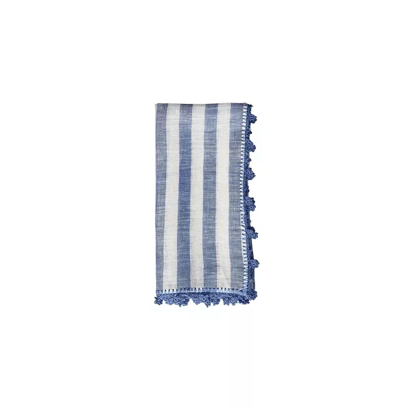 kim-seybert-linea-white-blue-linen-collection Kim Seybert Linea White & Blue Linen Collection
