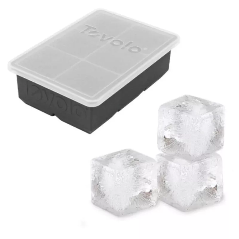 king-cube-ice-tray-with-lid-charcoal King Cube Ice Tray with Lid – Charcoal