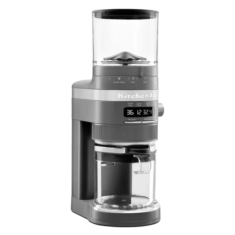 kitchenaid-burr-grinder-matte-charcoal-gray KitchenAid Burr Grinder – Matte Charcoal Gray