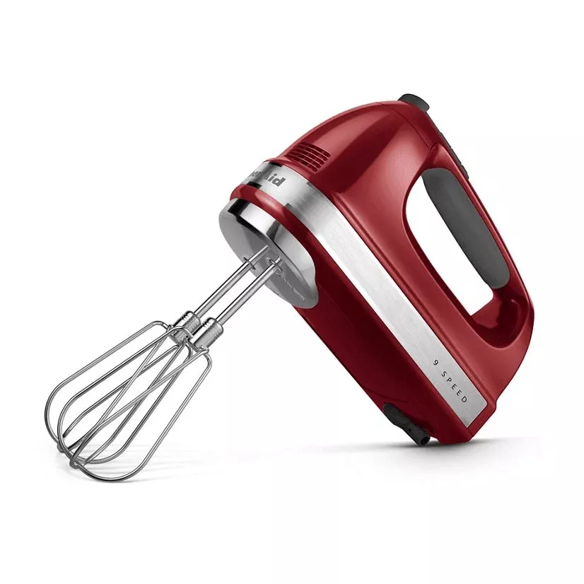 kitchenaid-hand-mixer-9-speed-empire-red KitchenAid Hand Mixer: 9 Speed, Empire Red
