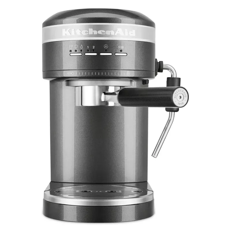 kitchenaid-semi-automatic-espresso-machine-matte-charcoal-grey KitchenAid Semi-Automatic Espresso Machine – Matte Charcoal Grey