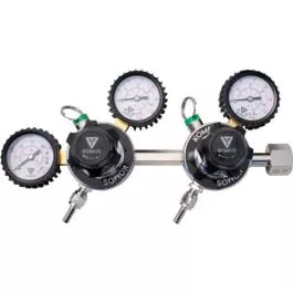 komos-dual-body-co2-regulator KOMOS Dual Body Co2 Regulator