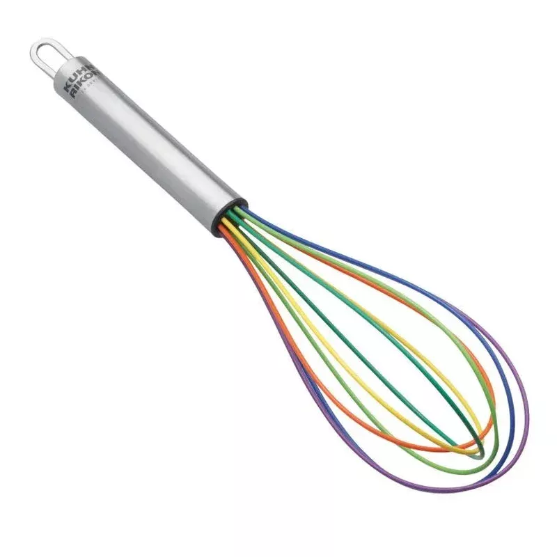kuhn-rikon-colori-whisk-silicone-10in Kuhn Rikon COLORI WHISK SILICONE 10IN