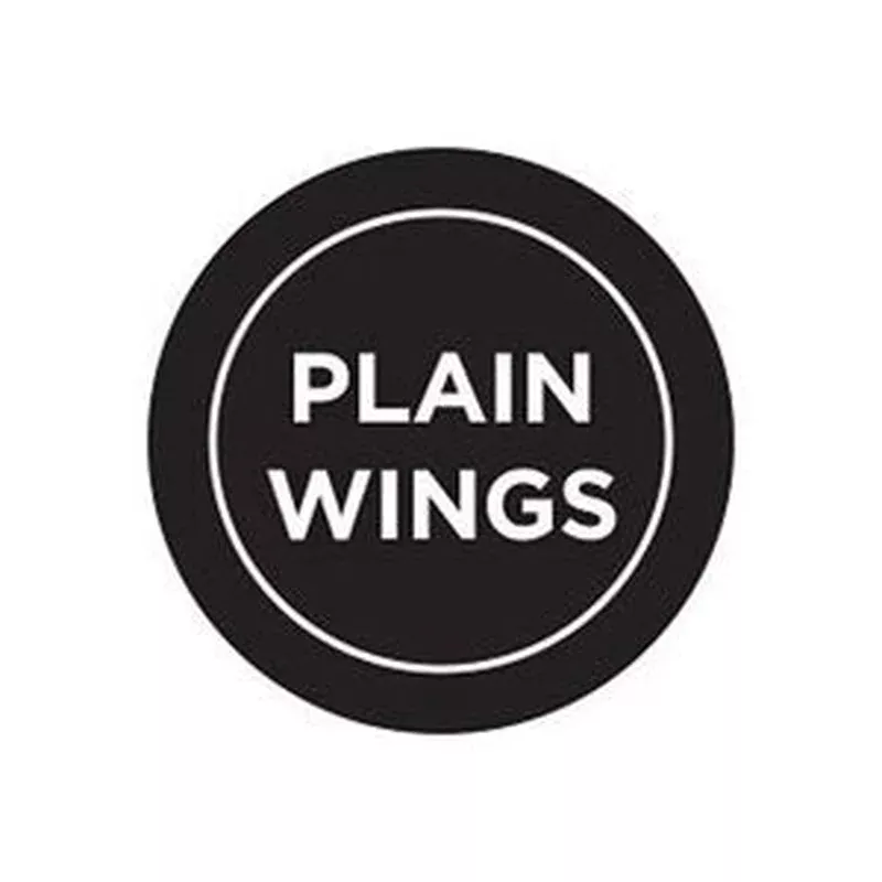 Label – Plain Wings Black 1 In. Circle 1M/Roll