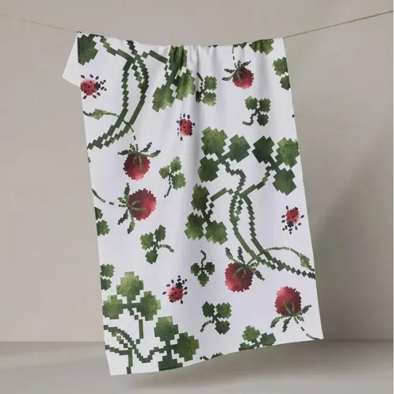 ladybug-fields-tea-towel Ladybug Fields Tea Towel
