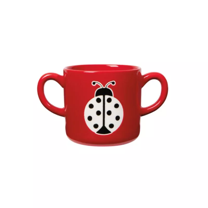 ladybugs-double-handle-mug Ladybugs Double-Handle Mug