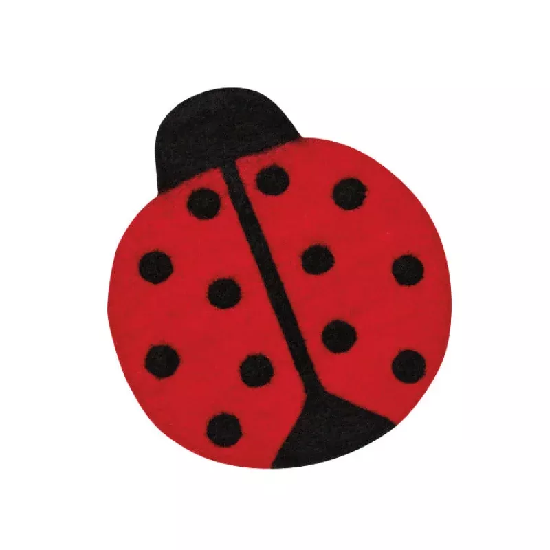 ladybugs-felt-wool-trivet Ladybugs Felt Wool Trivet