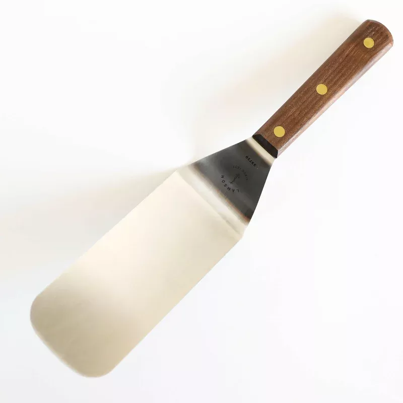 lamson-3-x-8-flexible-turner-with-walnut-handle Lamson | 3″ x 8″ Flexible Turner with Walnut Handle