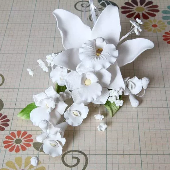 large-cymbidium-orchid-sprays-white Large Cymbidium Orchid Sprays - White