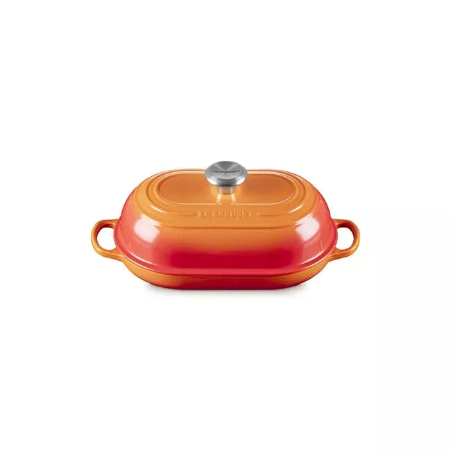 le-creuset-oval-bread-oven-11-5-flame Le Creuset Oval Bread Oven:11.5", Flame