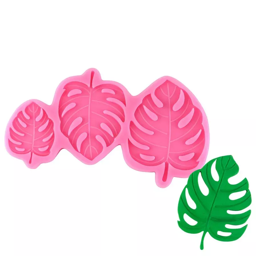 leaves-silicone-fondant-mold Leaves Silicone Fondant Mold