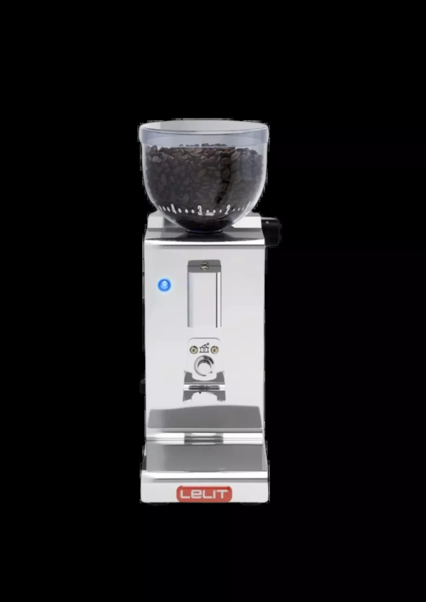 Lelit Fred Polished Stainless Steel Coffee Grinder