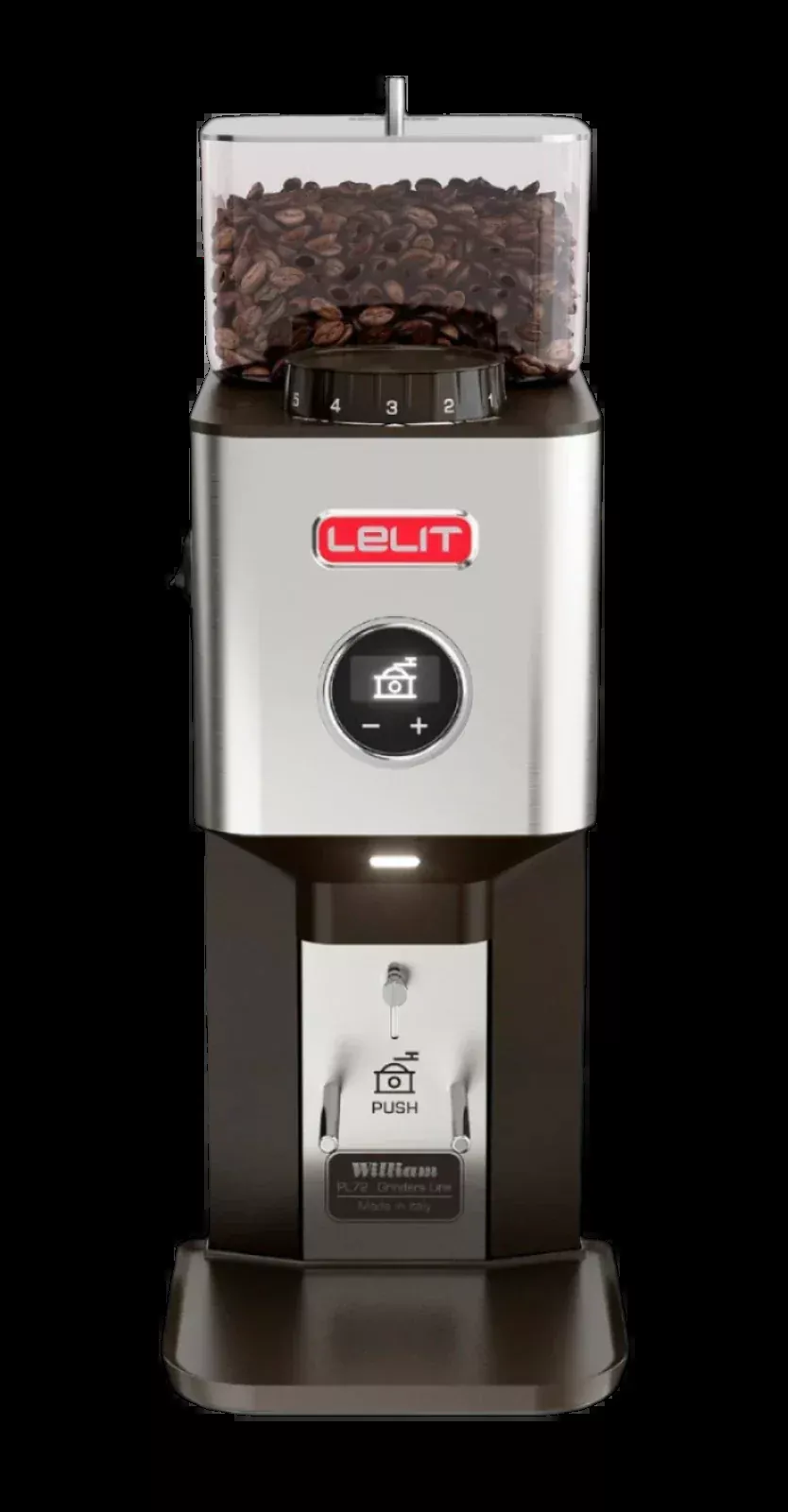 lelit-william-brushed-stainless-steel-coffee-grinder Lelit William Brushed Stainless Steel Coffee Grinder