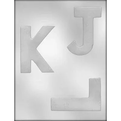 letter-j-k-l-chocolate-mold Letter J-K-L Chocolate Mold