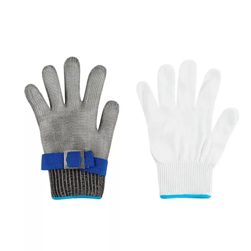 life-protector-fiber-stainless-steel-mesh-medium-cut-resistant-glove-level-9-foo Life Protector Fiber / Stainless Steel Mesh Medium Cut-Resistant Glove – Level 9 Food Safe – 9 1/4″ x 4″ – 50 count box