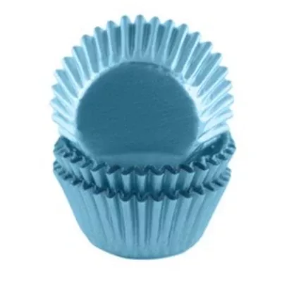 light-blue-foil-cupcake-baking-cup Light Blue Foil Cupcake Baking Cup