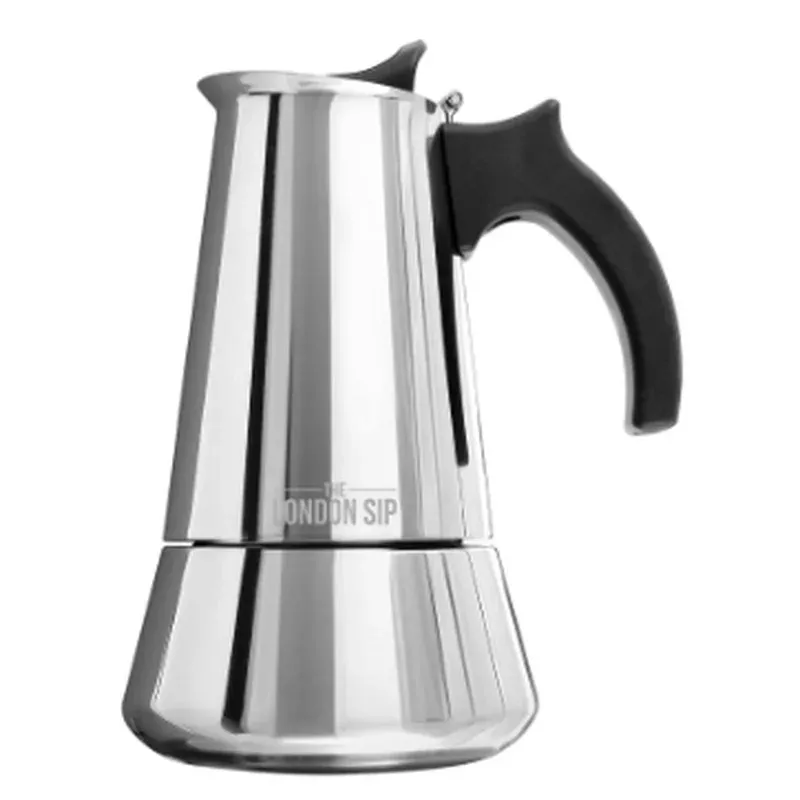 london-sip-stainless-espresso-maker-3-cup LONDON SIP STAINLESS ESPRESSO MAKER 3 CUP