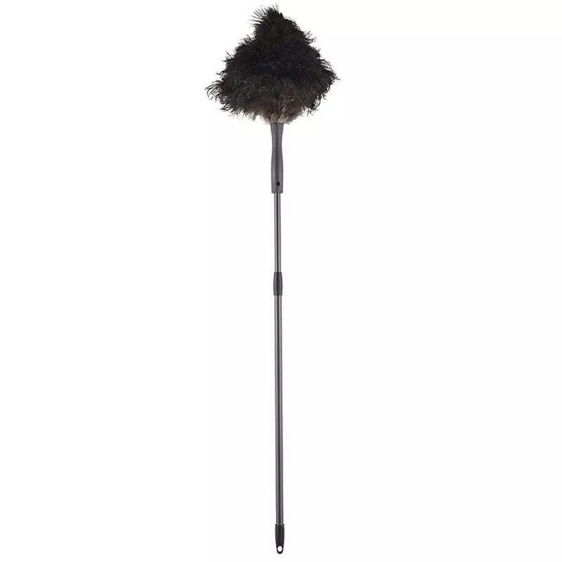 long-reach-extendable-ostrich-feather-duster Long Reach Extendable Ostrich Feather Duster