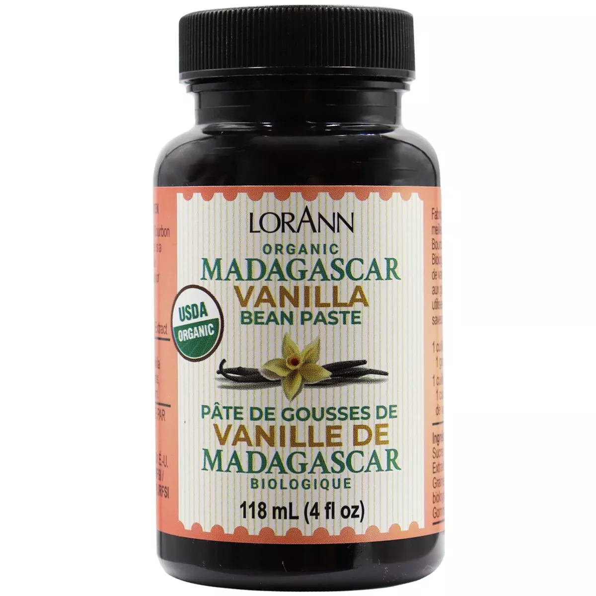 lorann-organic-madagascar-vanilla-bean-paste-4-oz LorAnn Organic Madagascar Vanilla Bean Paste, 4 oz.